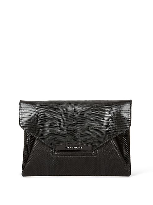 Givenchy - Antigona Python Envelope Clutch