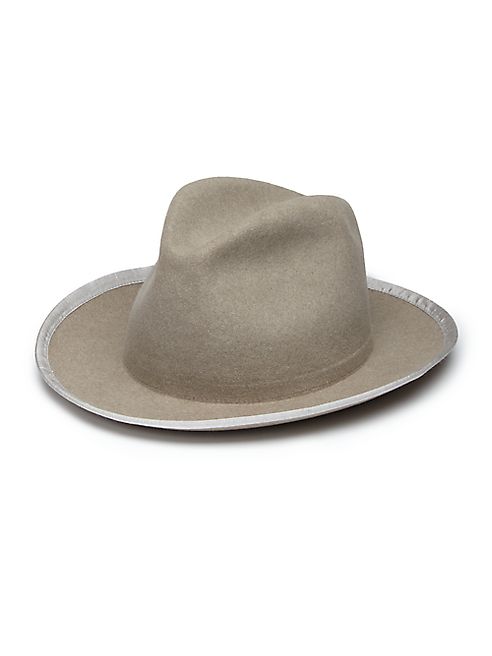 Super Duper Hats - The Duke Rabbit Fur Felt Fedora