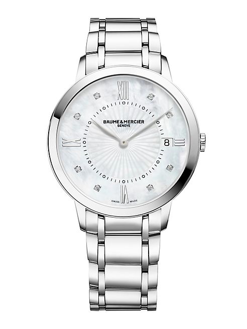 Baume & Mercier - Classima 10225 Stainless Steel Bracelet Watch