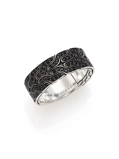 John Hardy - Silver Lava Ring