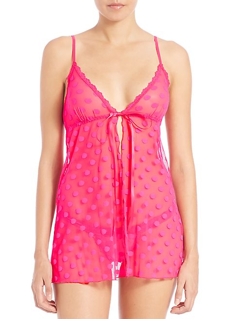 Hanky Panky - Hot Dot Babydoll with G-String