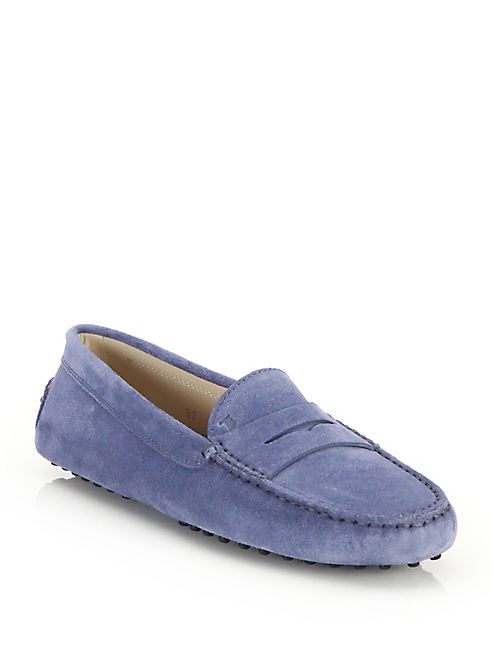 Tod's - Gommini Suede Drivers