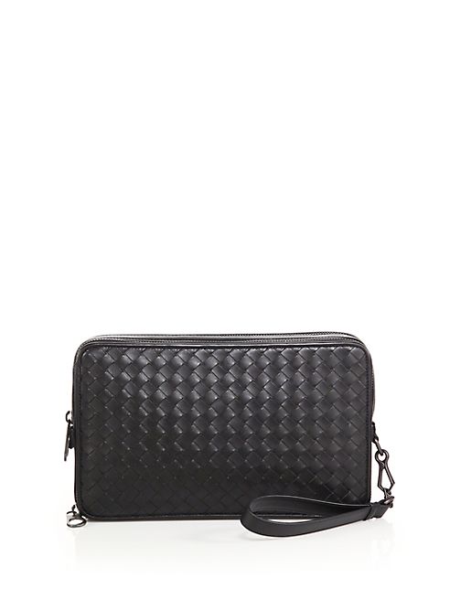 Bottega Veneta - Woven Leather Document Case