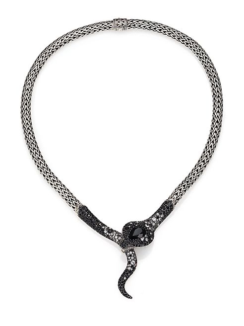 John Hardy - Legends Cobra Semi-Precious Multi-Stone, Diamond & Sterling Silver Necklace