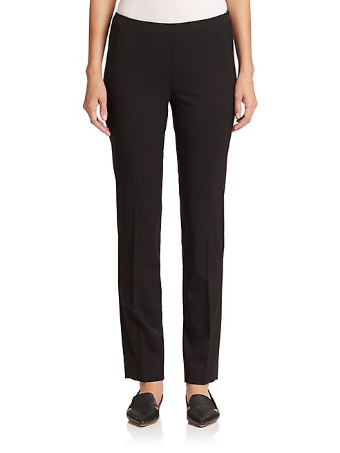 Lafayette 148 New York - Stanton Stretch Wool Full-Length Pants