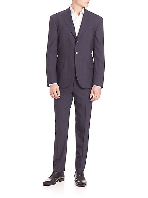 Brunello Cucinelli - Pinstriped Wool Suit