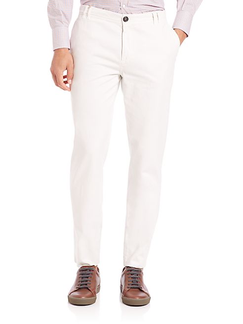 Brunello Cucinelli - Regular-Fit Six-Pocket Pants