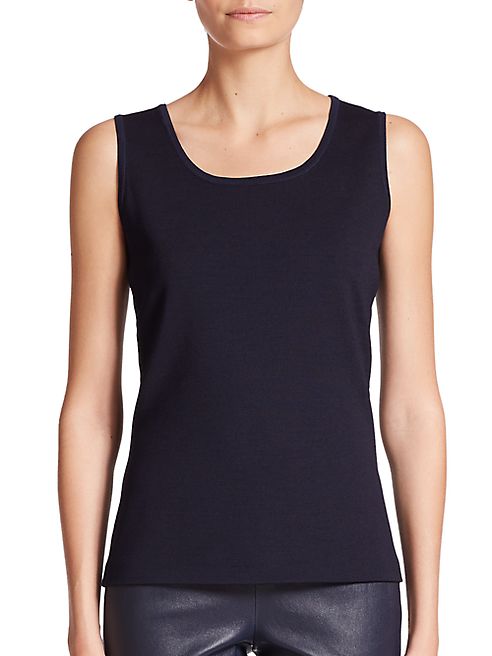 St. John - Milano Knit Contour Tank Top