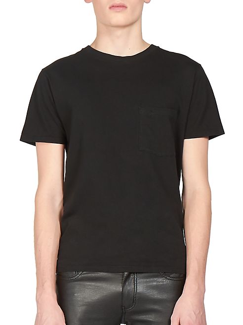 Saint Laurent - Pocket Cotton Tee