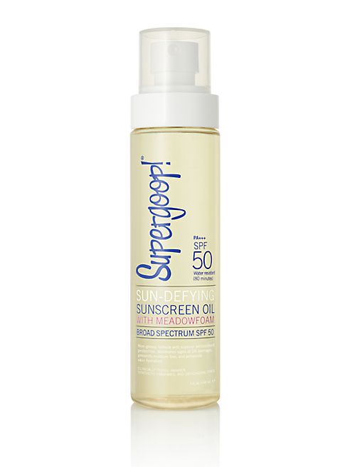 Supergoop! - Sun-Defying Sunscreen Oil With Meadowfoam SPF 50/5 oz.