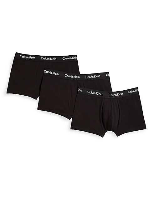 Calvin Klein Underwear - 3-Pack Stretch Cotton Low-Rise Trunks