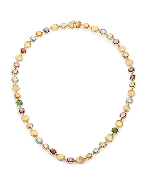 Marco Bicego - Jaipur Semi-Precious Multi-Stone & 18K Yellow Gold Strand Necklace