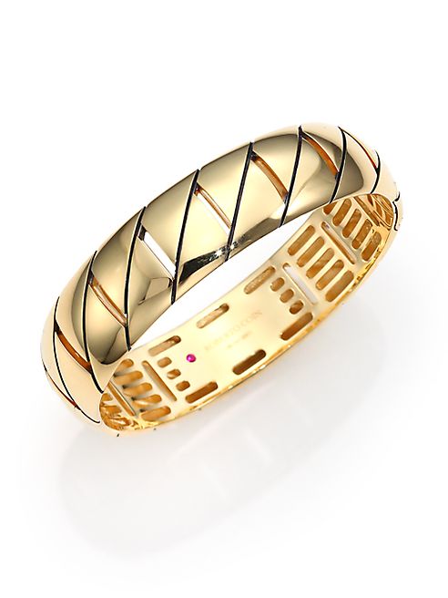 Roberto Coin - Appassionata 18K Yellow Gold Bangle Bracelet