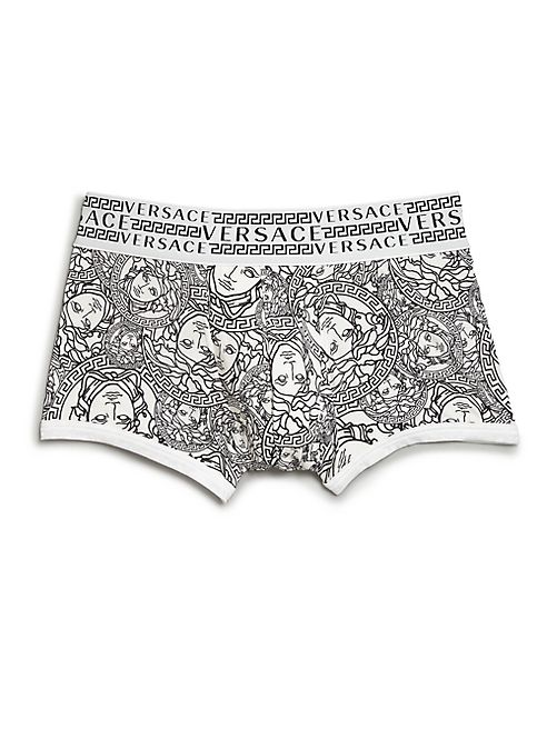 Versace - Printed Low-Rise Trunks