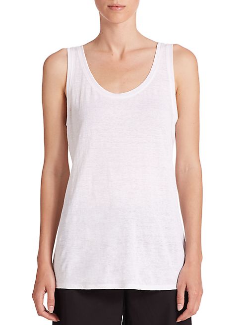 Eileen Fisher - System Organic Linen Jersey Tank Top