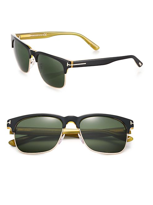 Tom Ford Eyewear - Louis 55MM Square Sunglasses