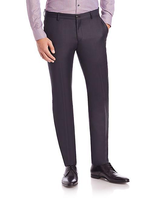 Giorgio Armani - Wool & Cashmere Dress Pants