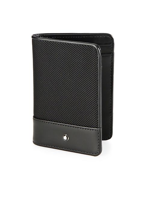 Montblanc - Leather-Trimmed Business Card Holder