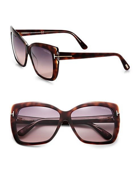 Tom Ford Eyewear - Irina 59MM Square Sunglasses