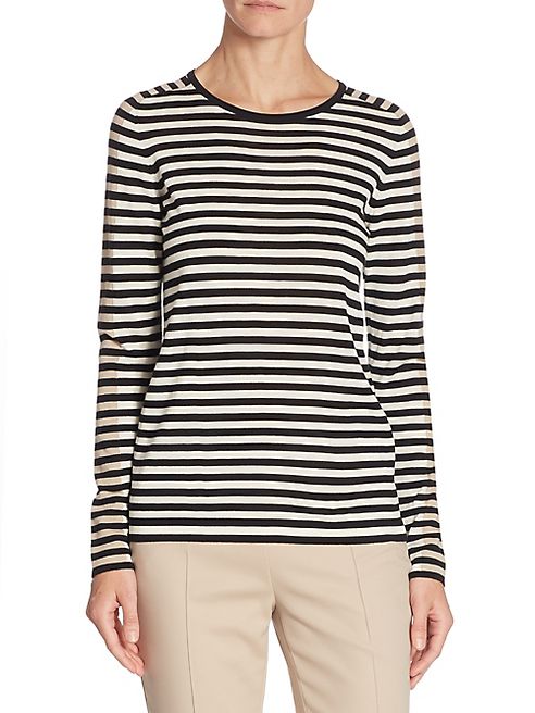 Akris punto - Elements Tricolor Striped Knit