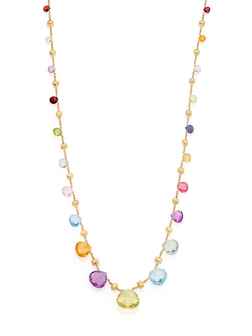 Marco Bicego - Paradise Semi-Precious Multi-Stone & 18K Yellow Gold Long Necklace