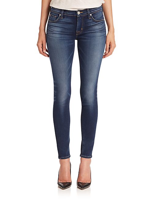 Hudson - Elysian Nico Mid-Rise Skinny Jeans