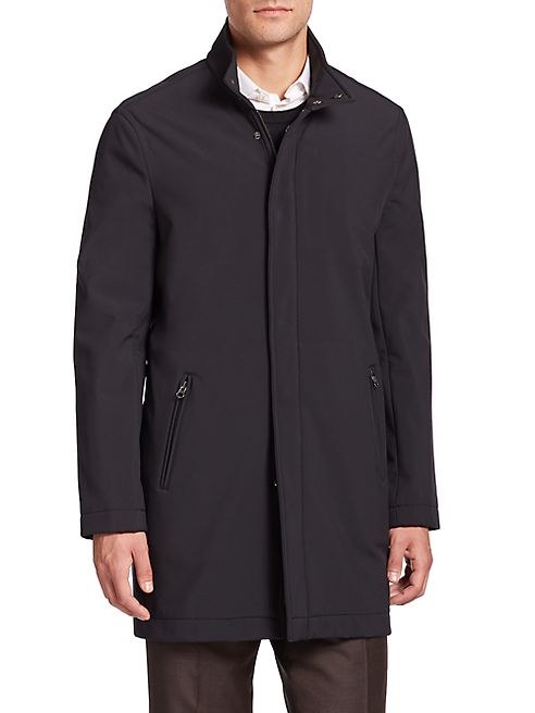 Saks Fifth Avenue Collection - Modern Solid Raincoat