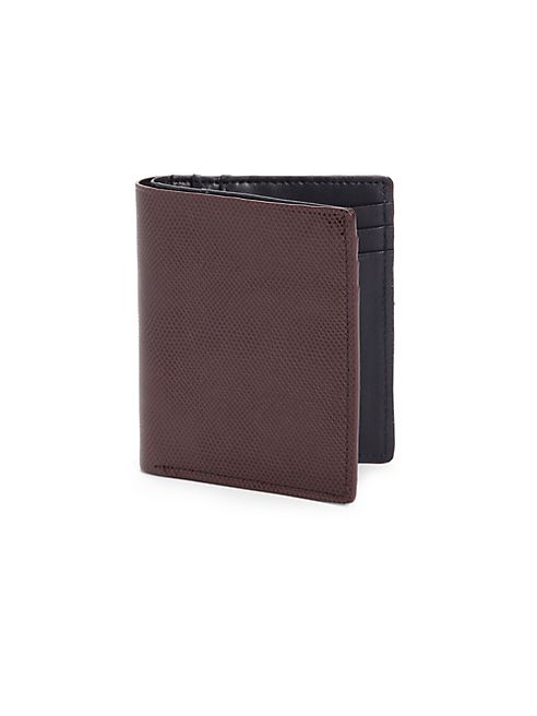 WANT Les Essentiels - Bradley Snake-Embossed Leather Bifold Wallet