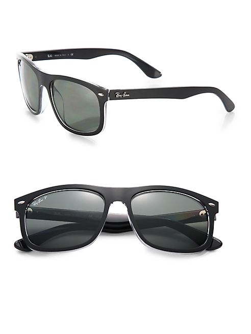 Ray-Ban - 56MM Rectangle Sunglasses