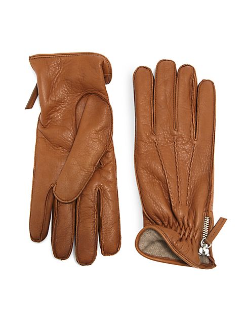 WANT Les Essentiels - Chopin Leather Zip Gloves