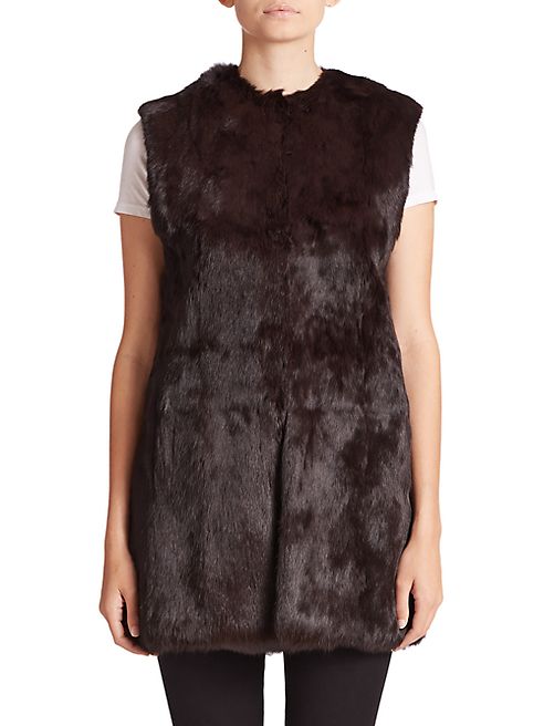 Adrienne Landau - Oversized Rabbit Fur Vest