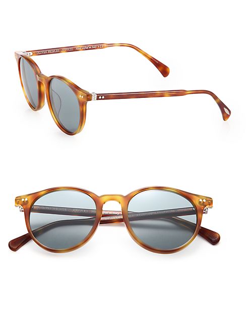 Oliver Peoples - Delray 48MM Round Sunglasses