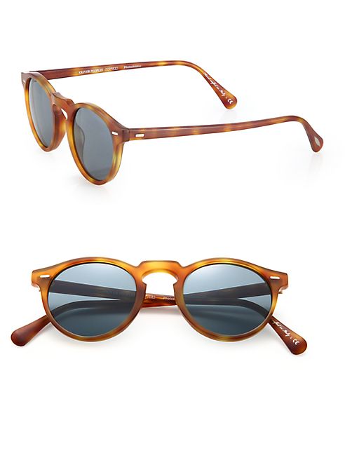 Oliver Peoples - Gregory Peck 47MM Round Sunglasses