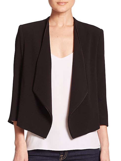 Alice + Olivia - Oliver Draped Blazer