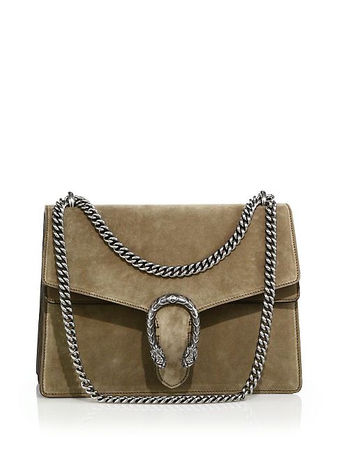 Gucci - Dionysus Medium Suede Shoulder Bag