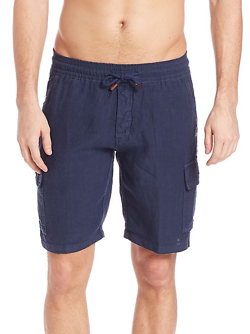 Vilebrequin - Linen Bermuda Cargo Shorts