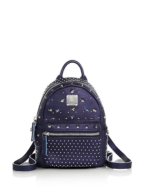 MCM - Bebe Boo X Mini Leather Backpack