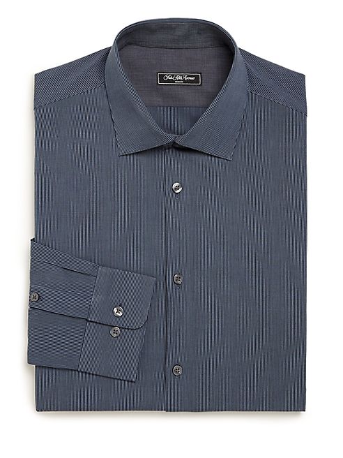 Saks Fifth Avenue Collection - Modern Regular-Fit Cotton Dress Shirt