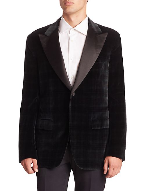 Kiton - Smoking Single Breasted Jacket