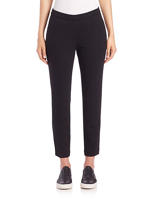 Theory - Thaniel Ponte Slim-Crop Pants