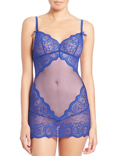 L'Agent by Agent Provocateur - Vanesa Lace Knit Babydoll