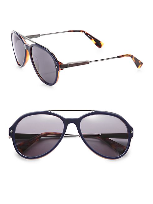 Lanvin - 57MM Aviator Sunglasses