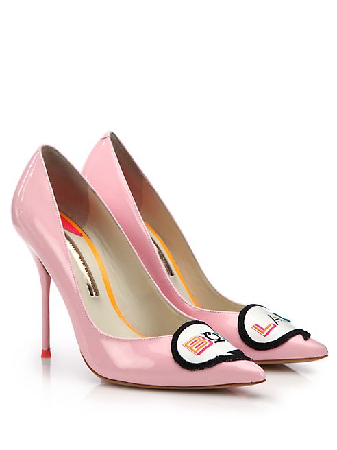 Sophia Webster - Boss Lady Patent Leather Pumps