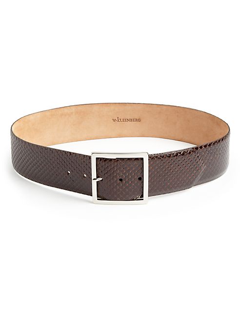 W. Kleinberg - Snakeskin Belt