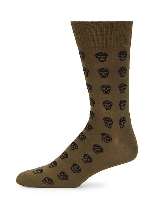 Alexander McQueen - Skull Print Socks