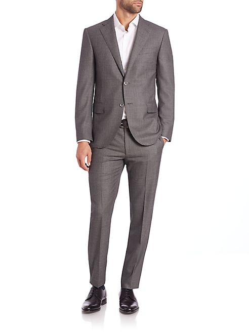 Corneliani - Leader Two-Button Wool Suit