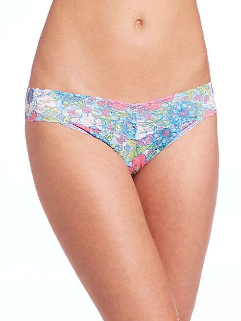 Hanky Panky - Penelope Original-Rise Floral-Print Lace Thong