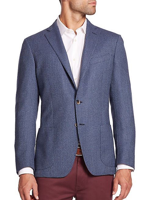 Saks Fifth Avenue Collection - Three-Button Wool Sportcoat