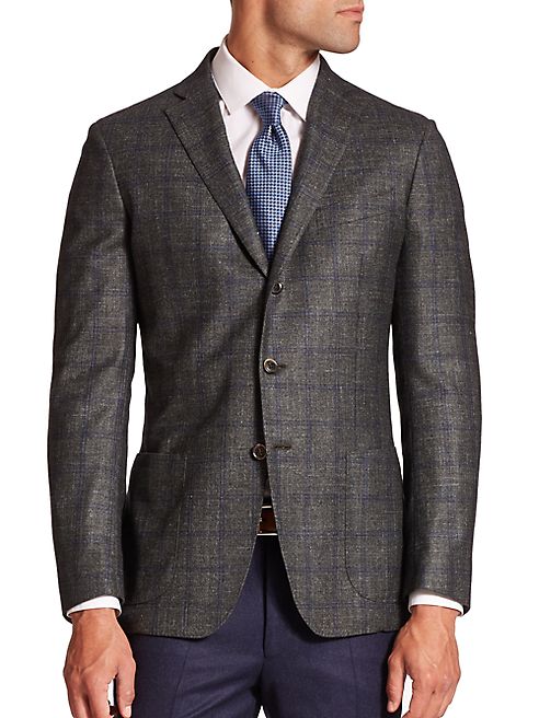 Saks Fifth Avenue Collection - Check Sportcoat