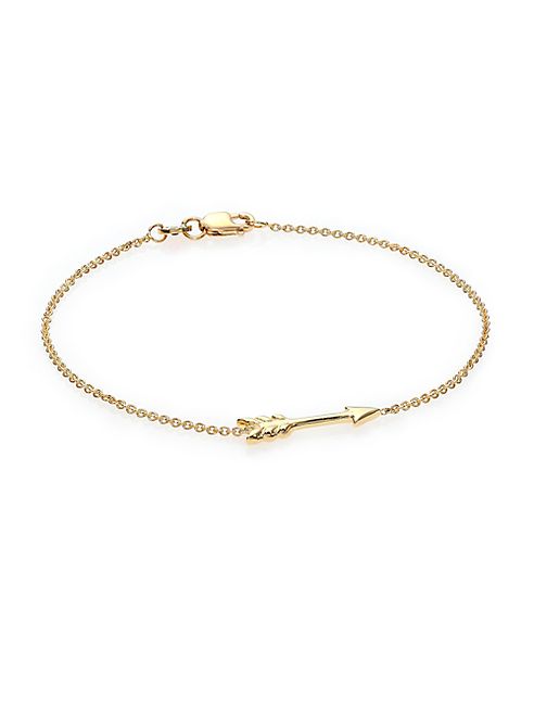 Roberto Coin - Tiny Treasures 18K Yellow Gold Arrow Bracelet